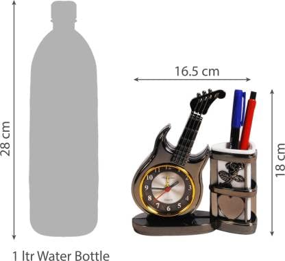 Pen Stand With Watch