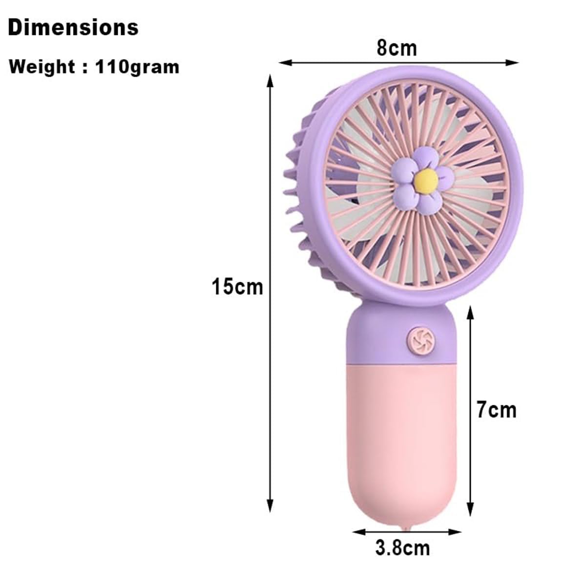 Portable Rechargeable Mini Fan