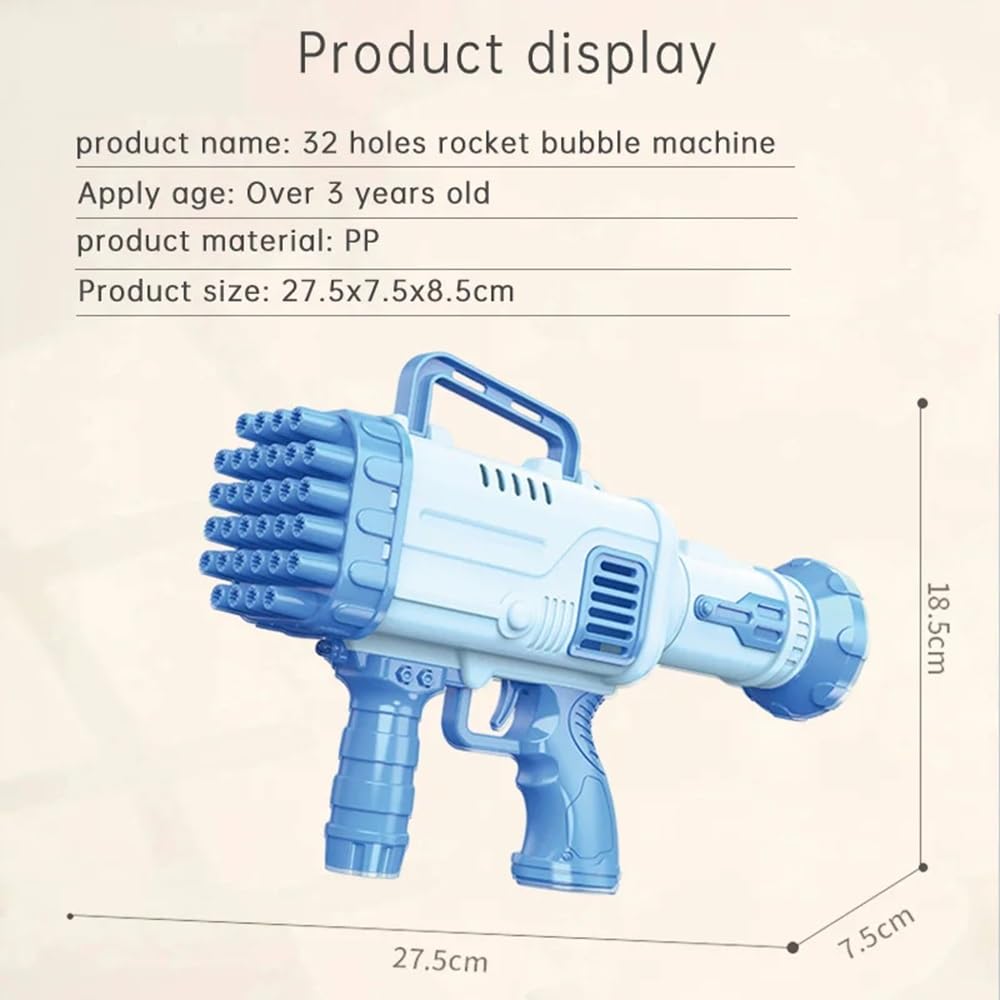 Bubble Gun Machine