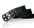 Gun Metal Rachet Belt