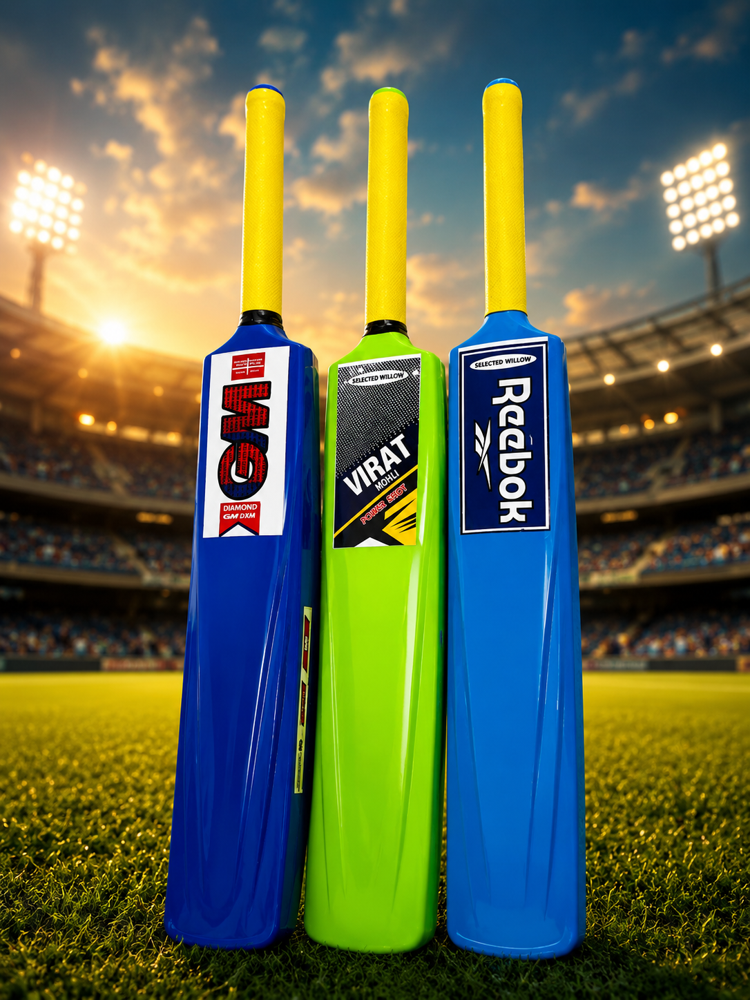 Heavy Plastic Cricket Bat