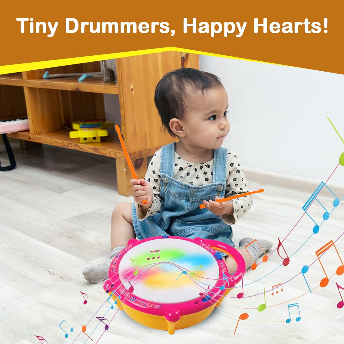 Flash Drum Toy