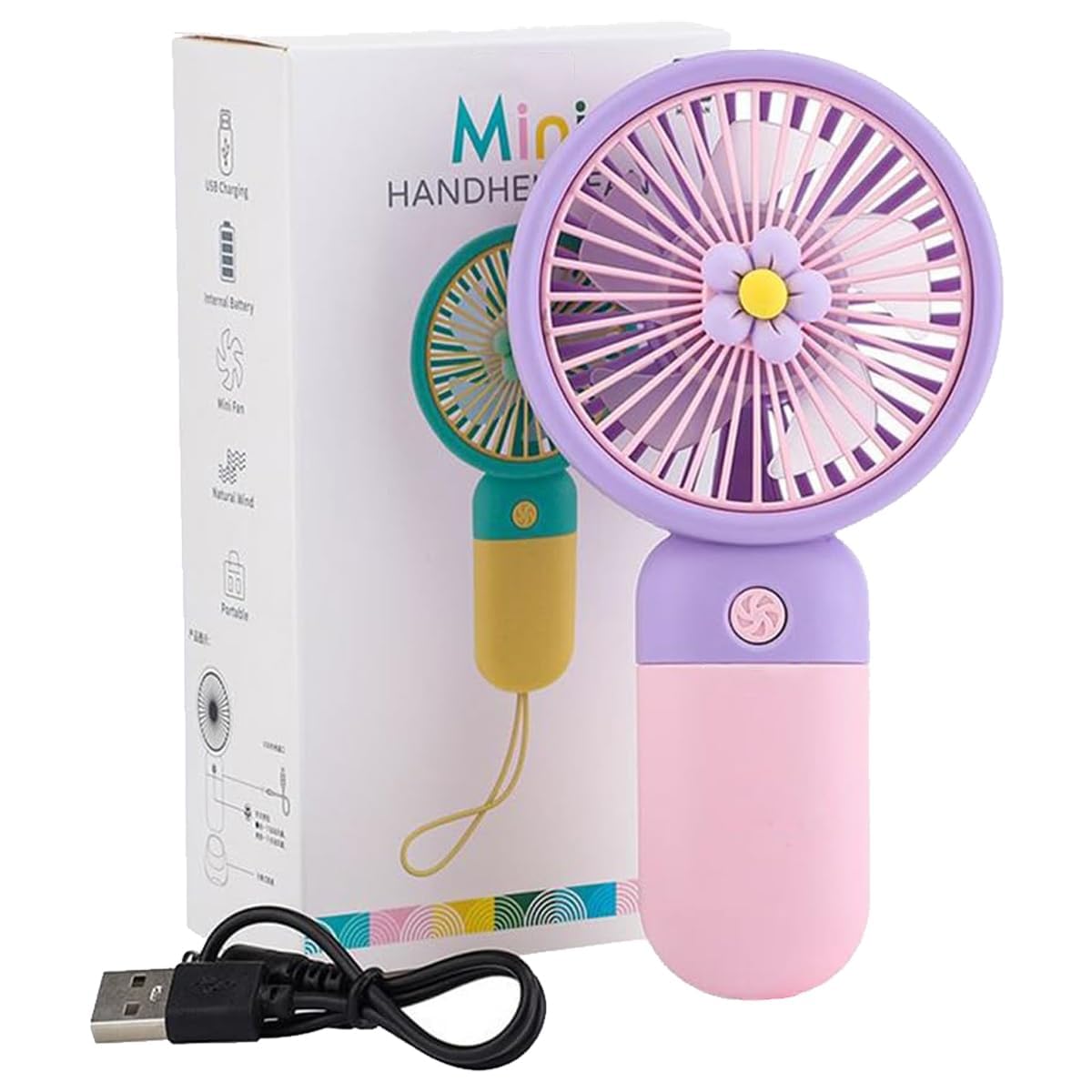 Portable Rechargeable Mini Fan