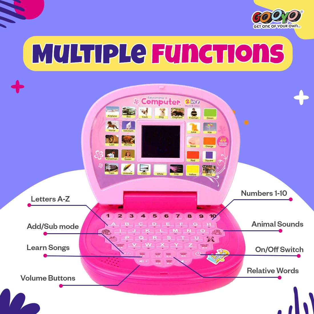 Musical Learning Laptop