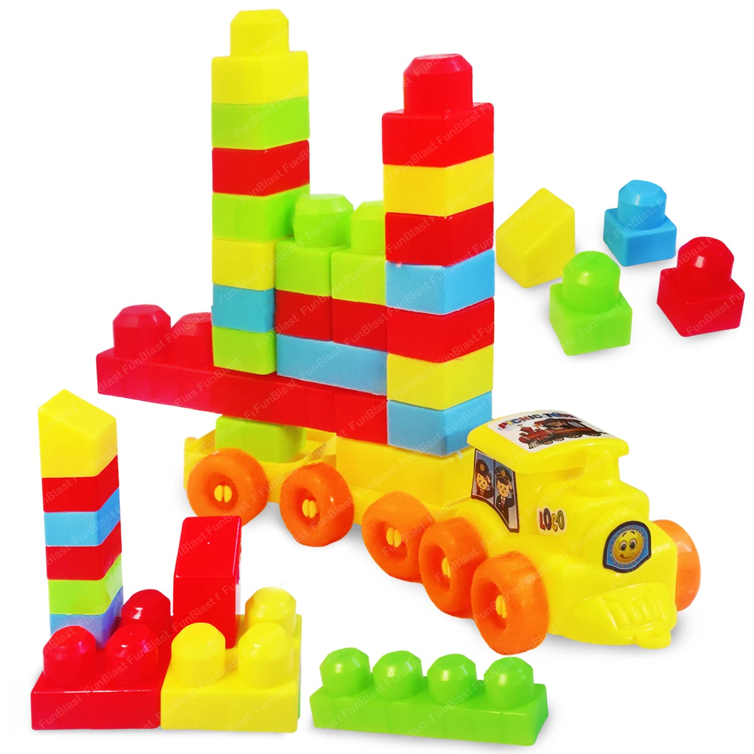Train Blocks Set