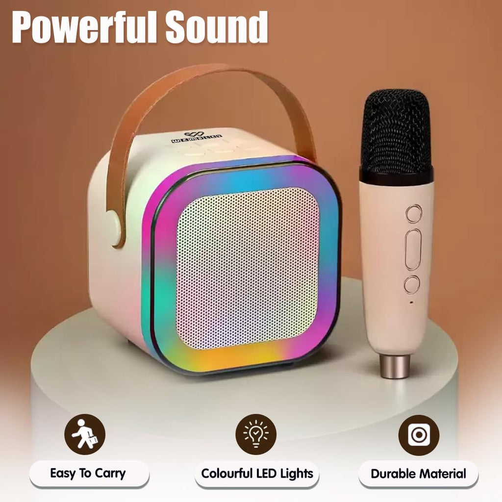 Rechargeable Karaoke Mic with Speaker