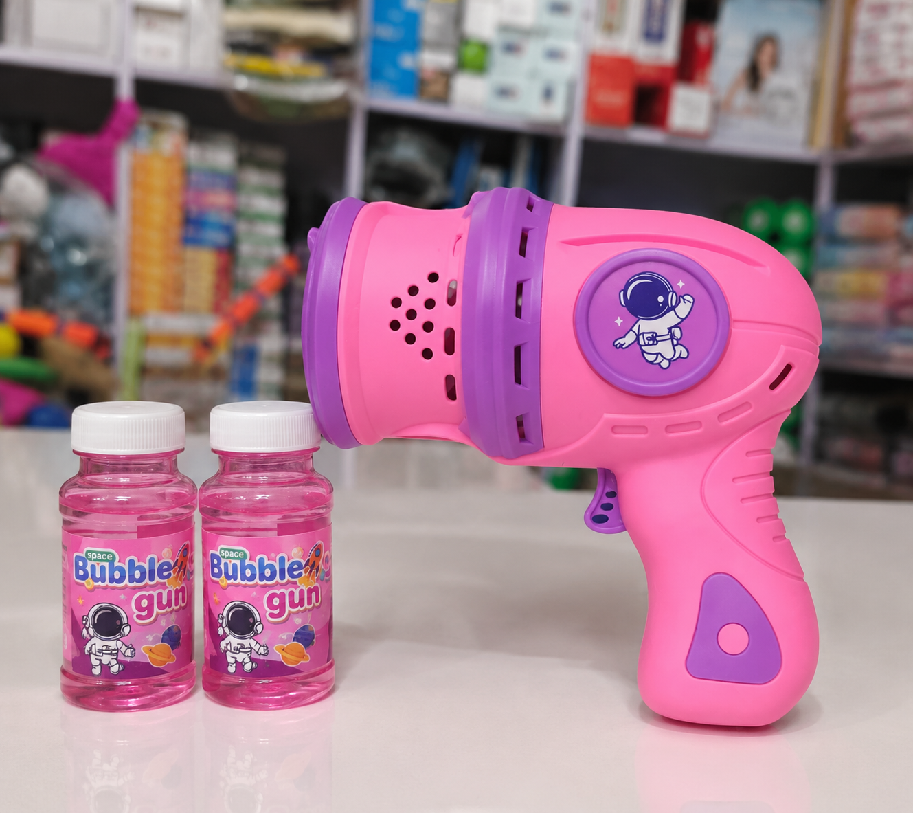 Space Bubble Gun Machine