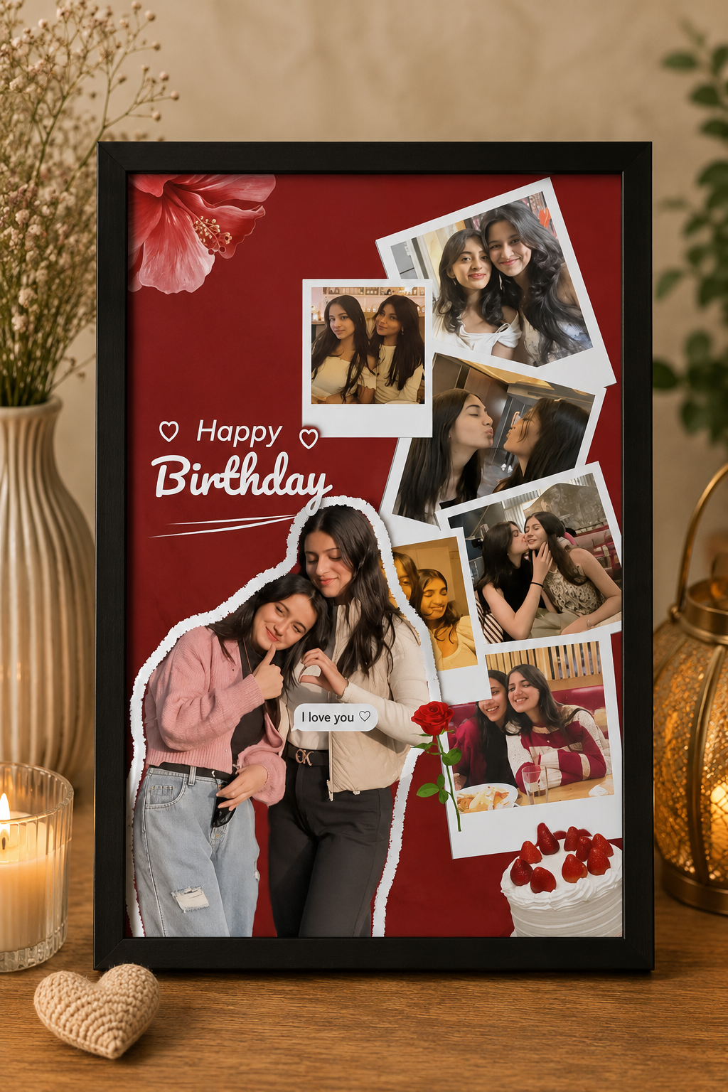 Birthday Collage of 7 photos