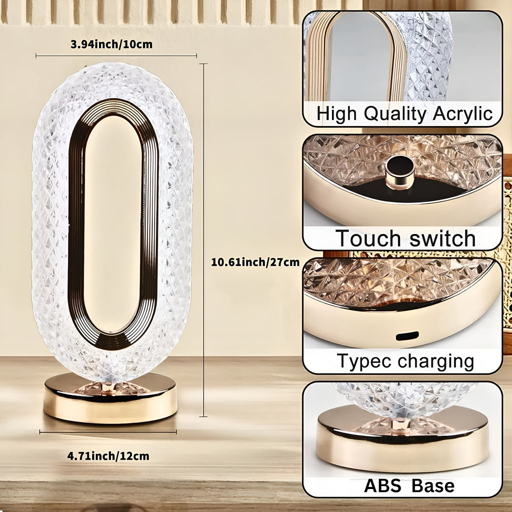 Crystal Table Lamp
