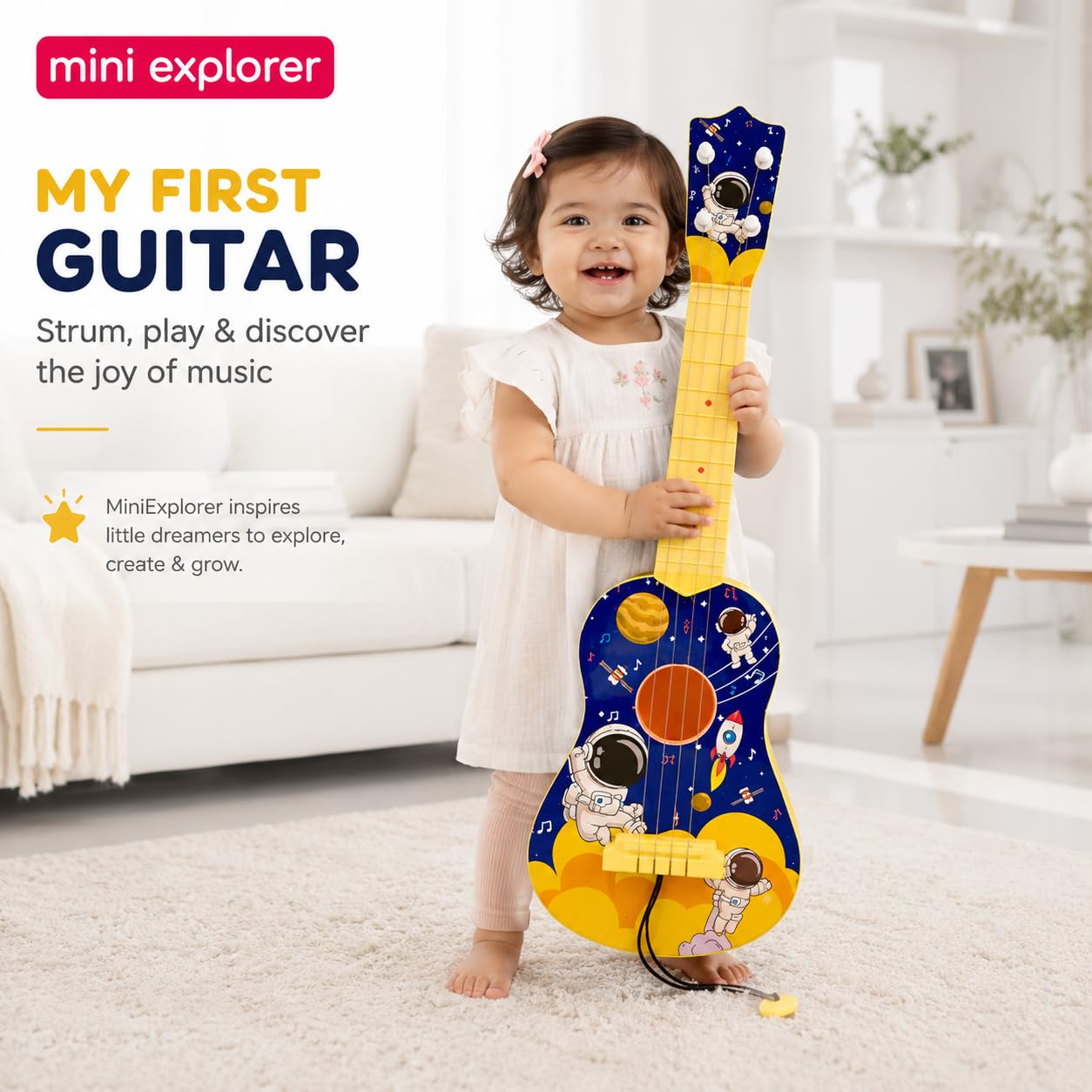 MiniExplorer Ukulele Guitar Toy