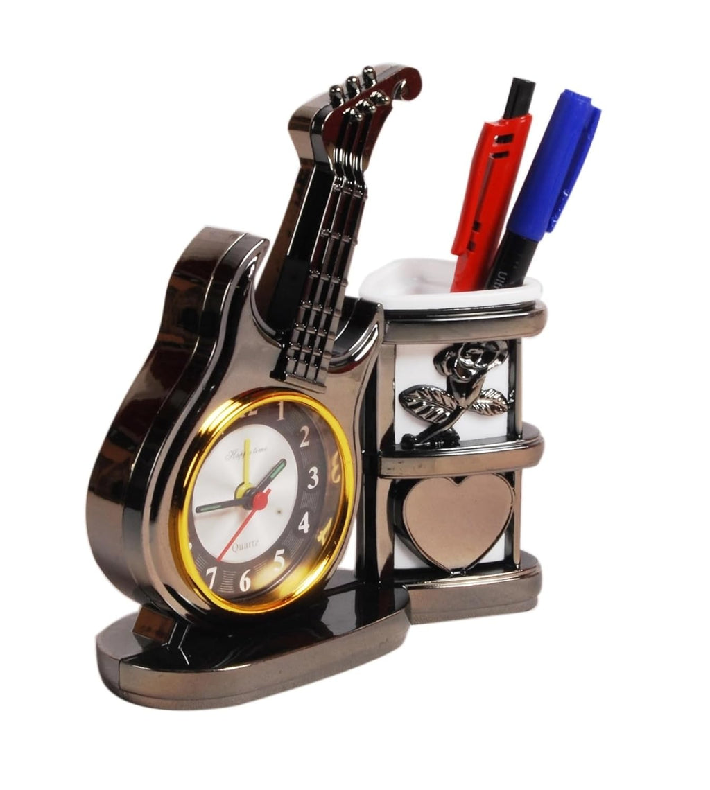 Pen Stand With Watch