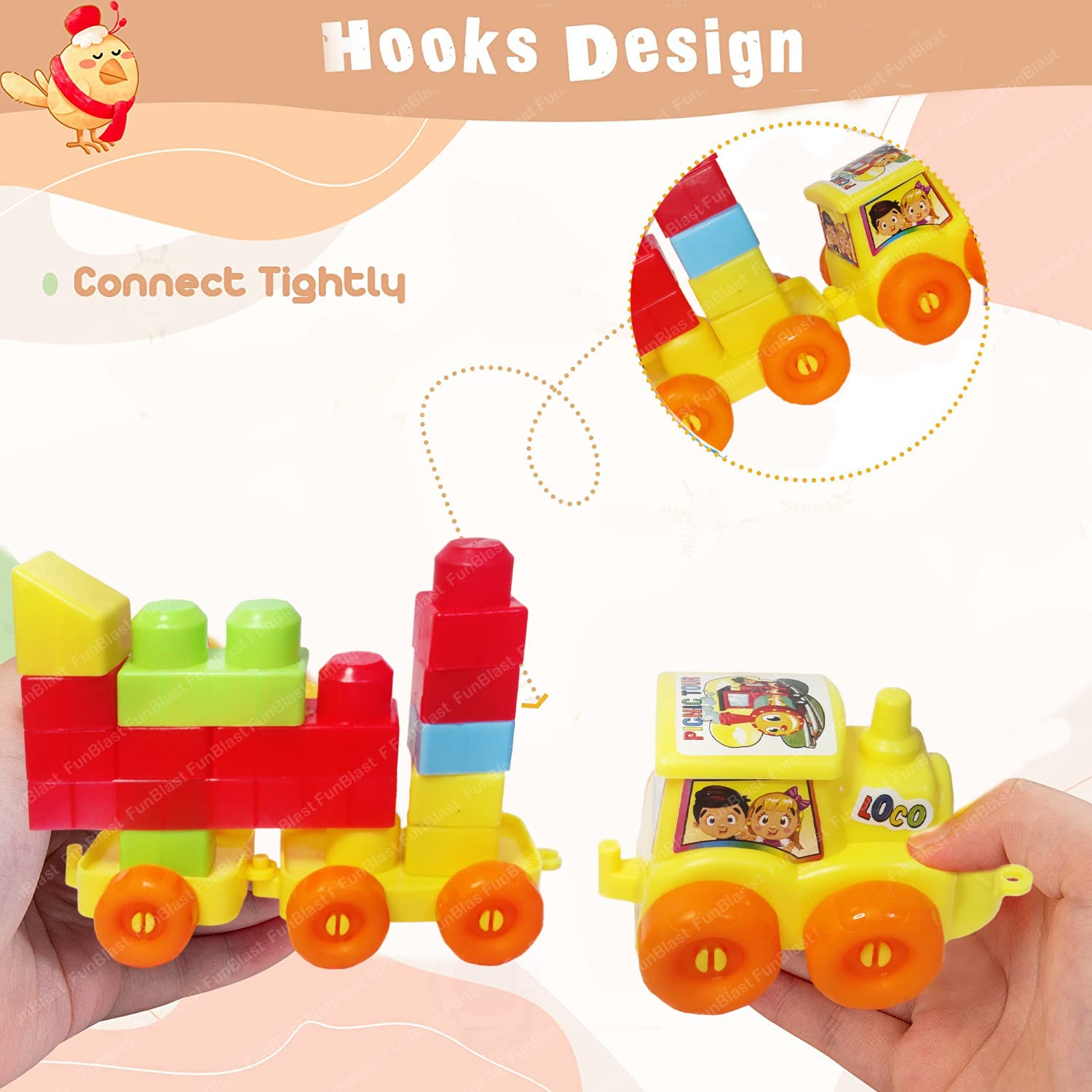 Train Blocks Set