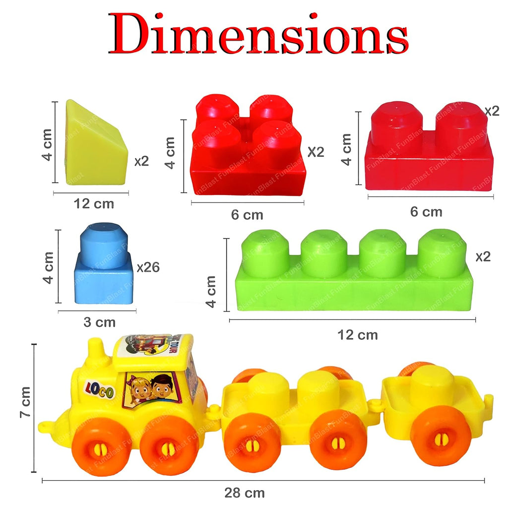 Train Blocks Set