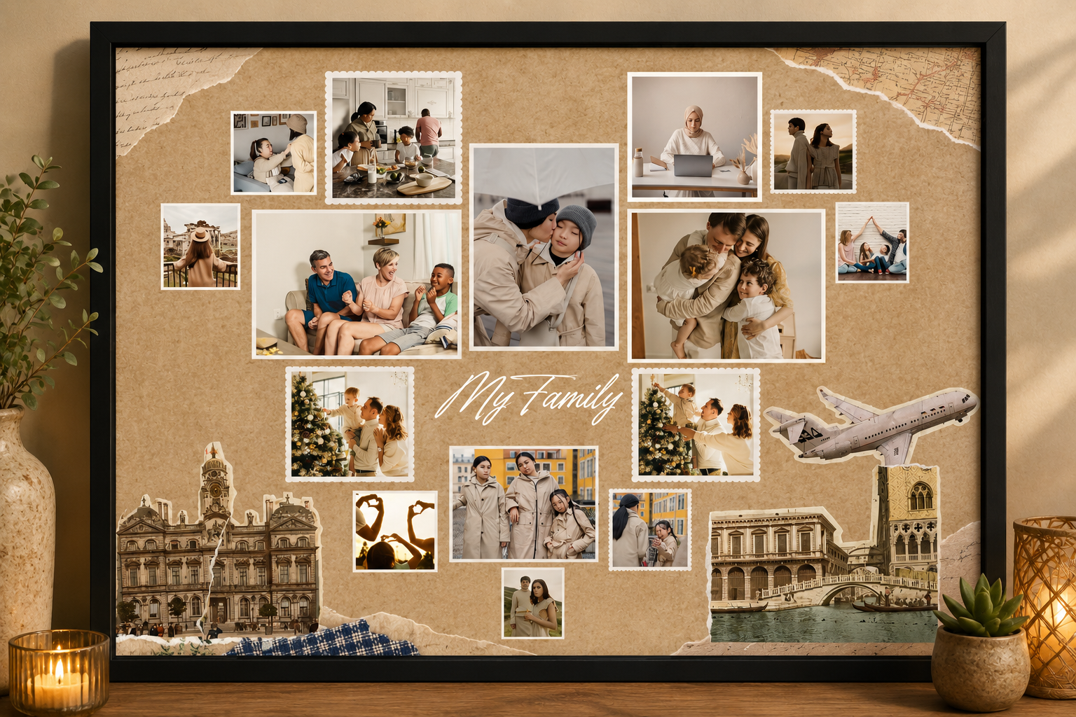 My Family Collage