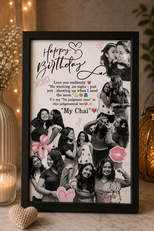Birthday Collage of 7 photos