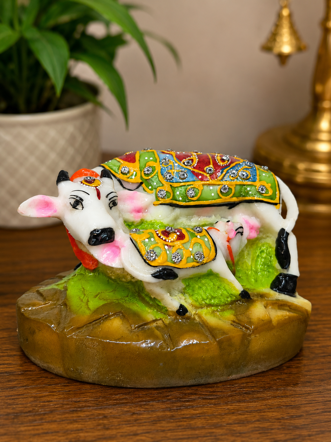 Handcrafted Cow & Calf