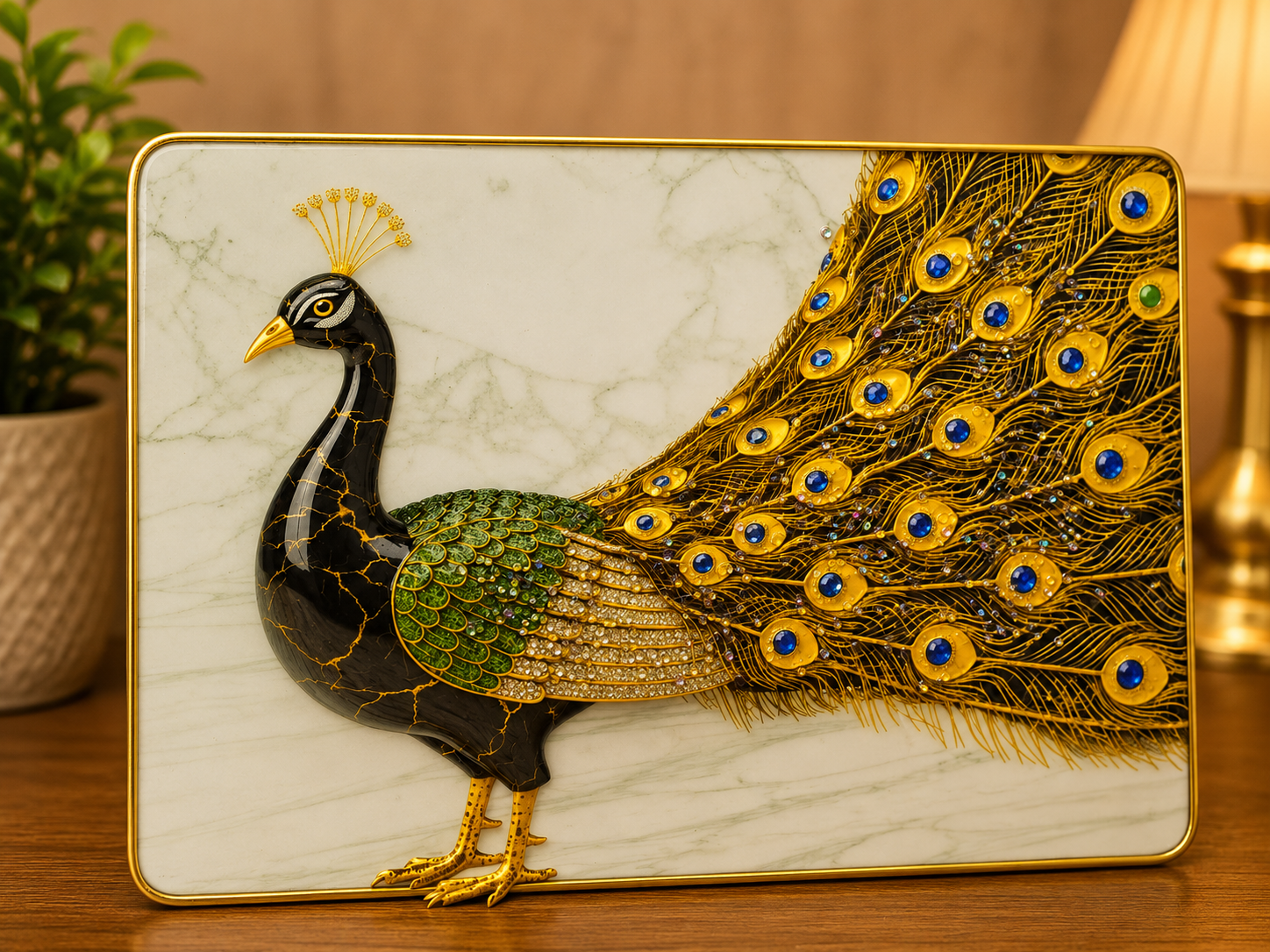 Royal Peacock Wall Art